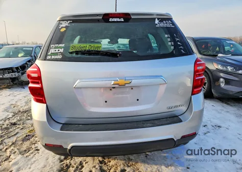 2016 Chevrolet Equinox Ls z USA, uszkodzony, nr VIN 2GNALBEK8G6318393